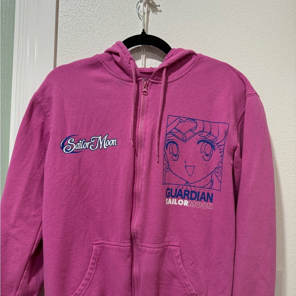 Sailor Moon Pink Hoodie